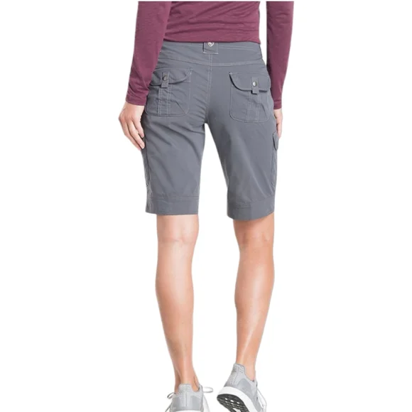 Kuhl Splash Cargo Hiking Shorts 11" Bermuda Short Shadow Gray Size 6 - Picture 2 of 13